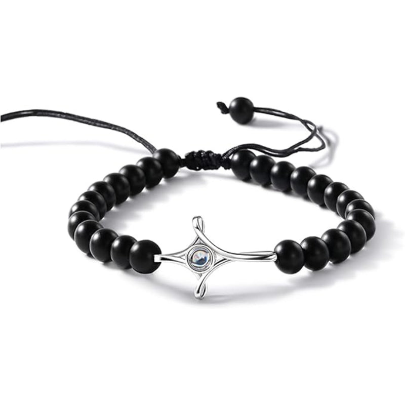 Personalised Photo Cross Bracelet