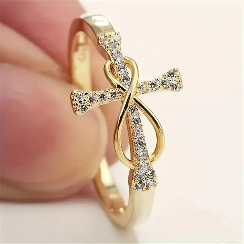 Infinity Cross Ring