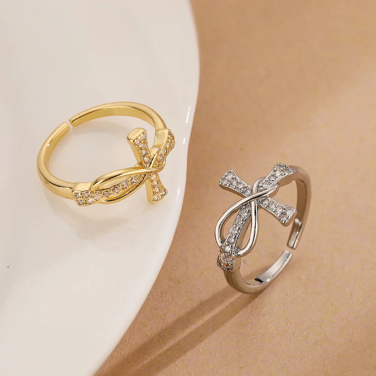 Infinity Cross Ring
