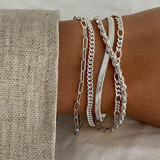 Classic Bracelets Stack (5 Bracelets)
