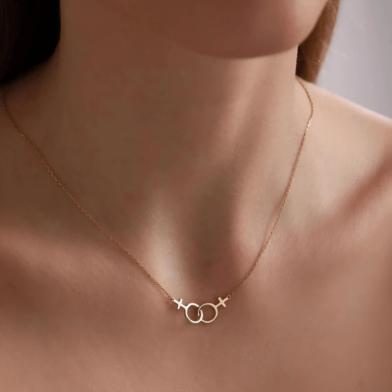 Double Venus Necklace