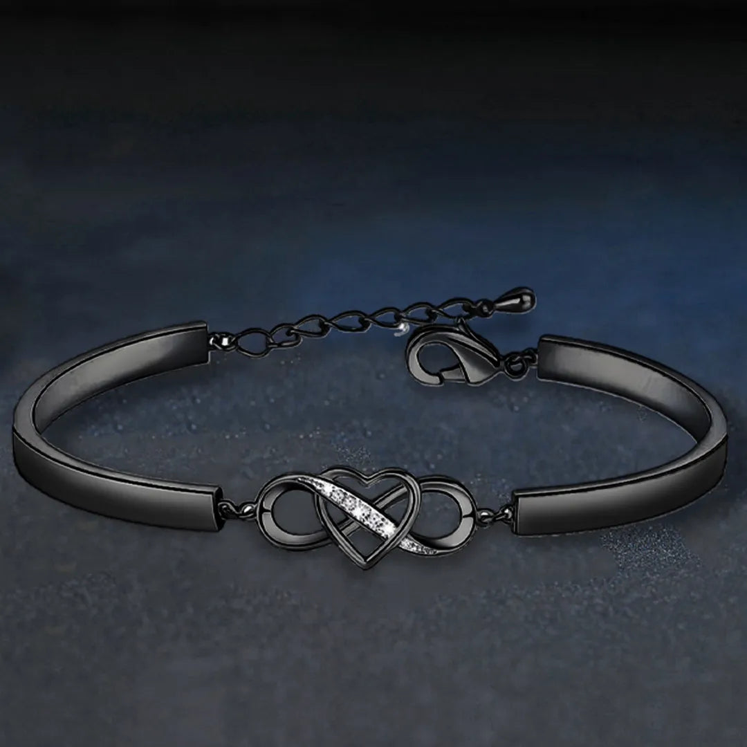 Vintage Eternal Heart Bracelet