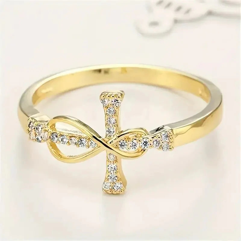 Infinity Cross Ring