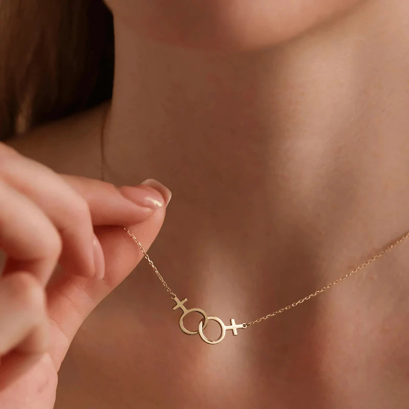 Double Venus Necklace