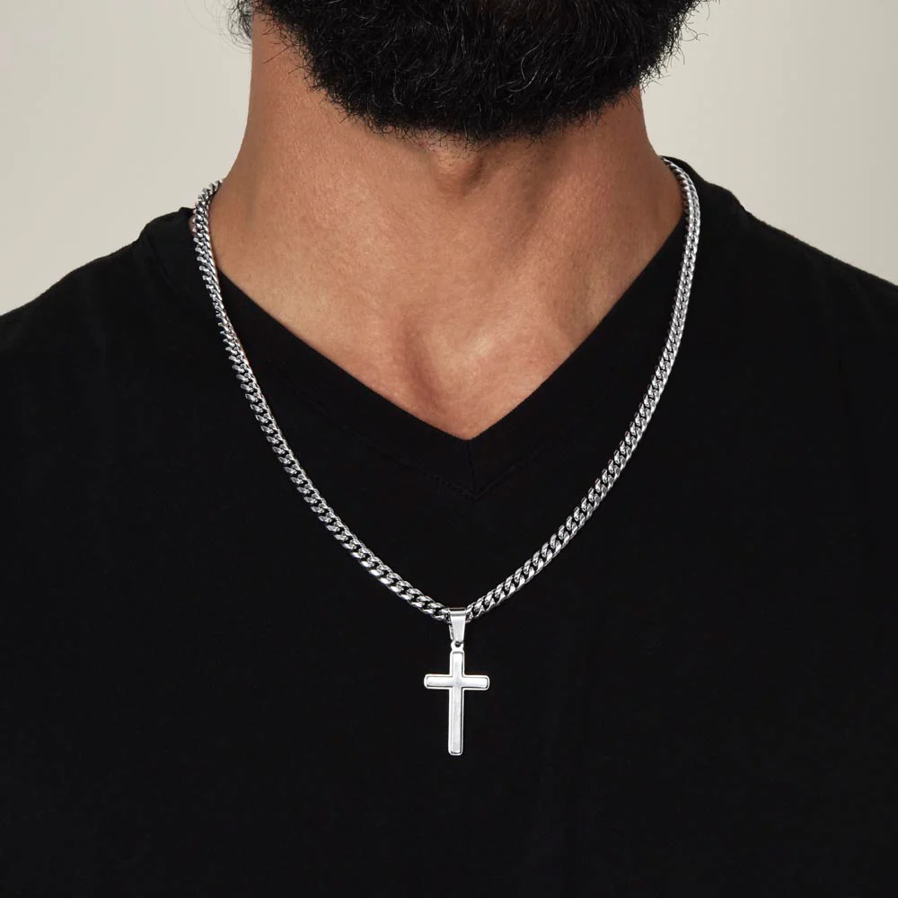 Stainless Steel Curb Chain Necklace