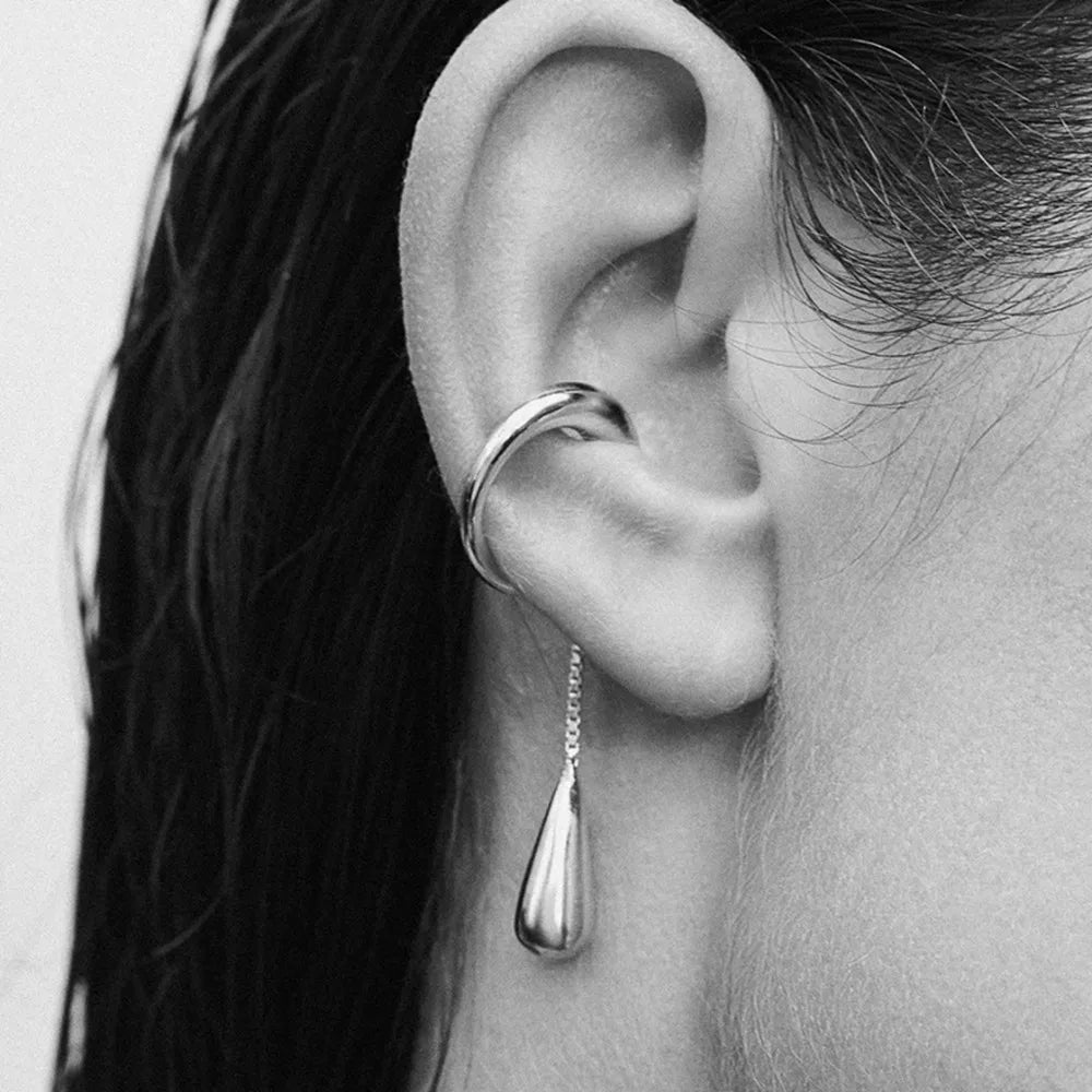 Studio Line Cuff Earrings