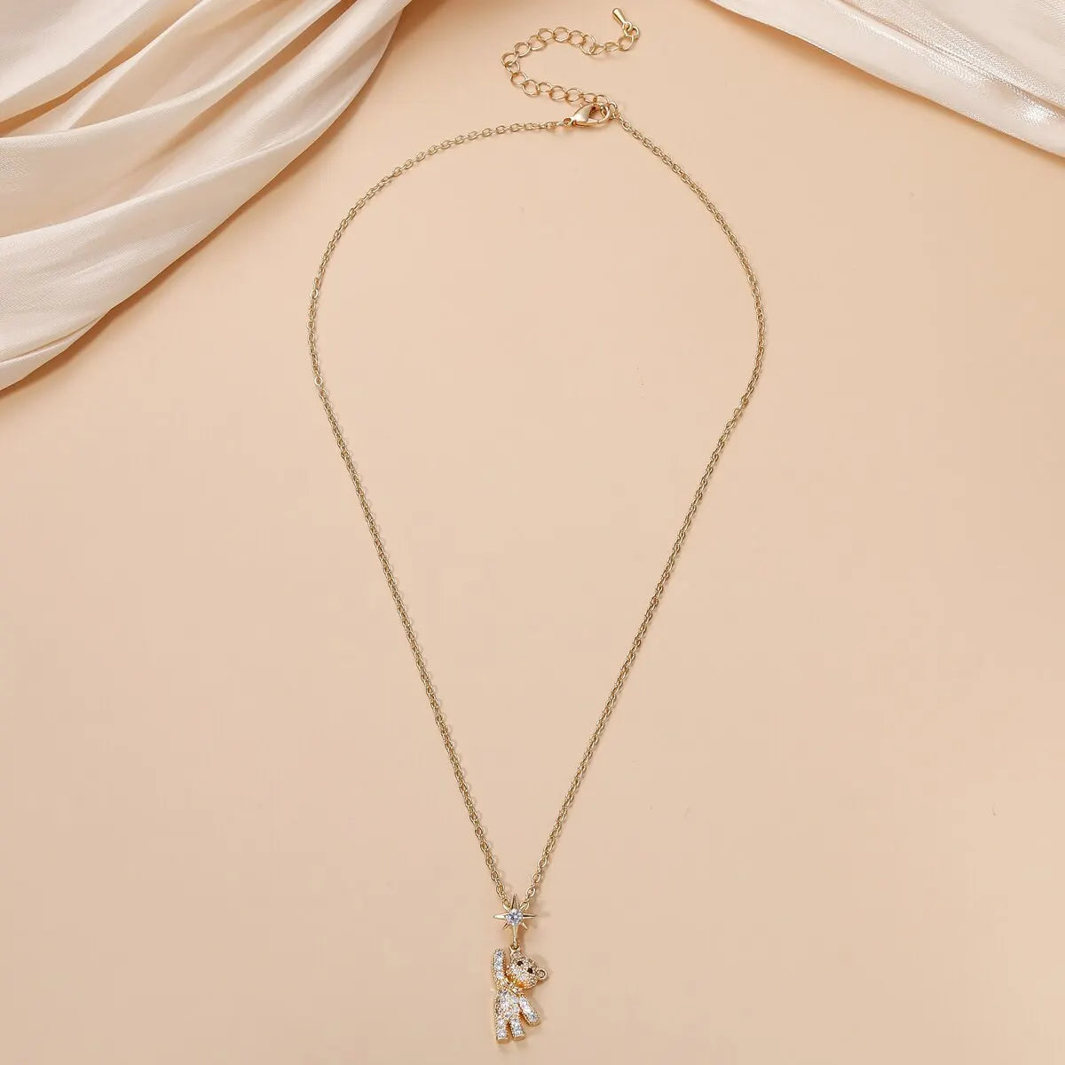 Lovely Bear Pendant Necklace