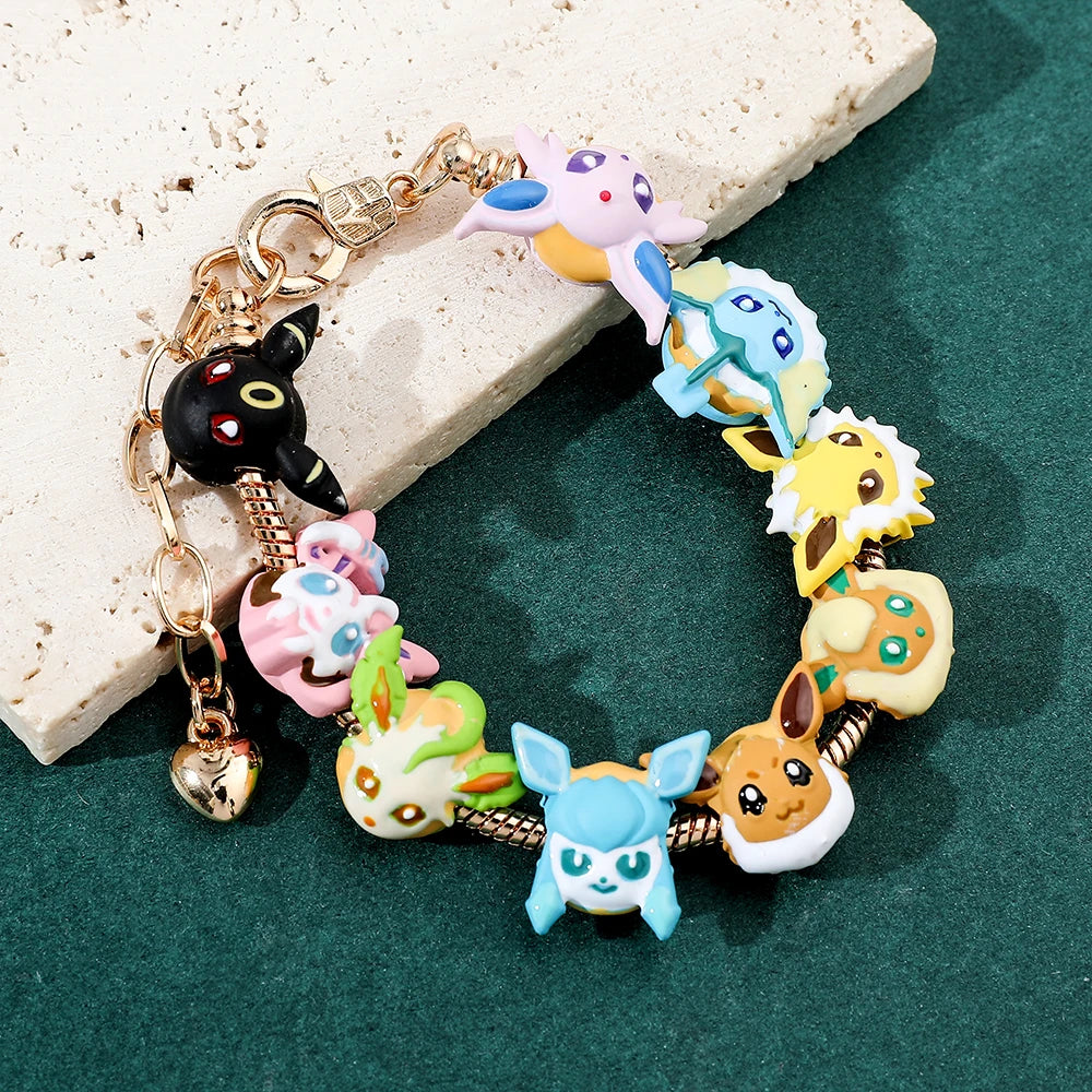 Pokemon Enamel Bead Bracelet
