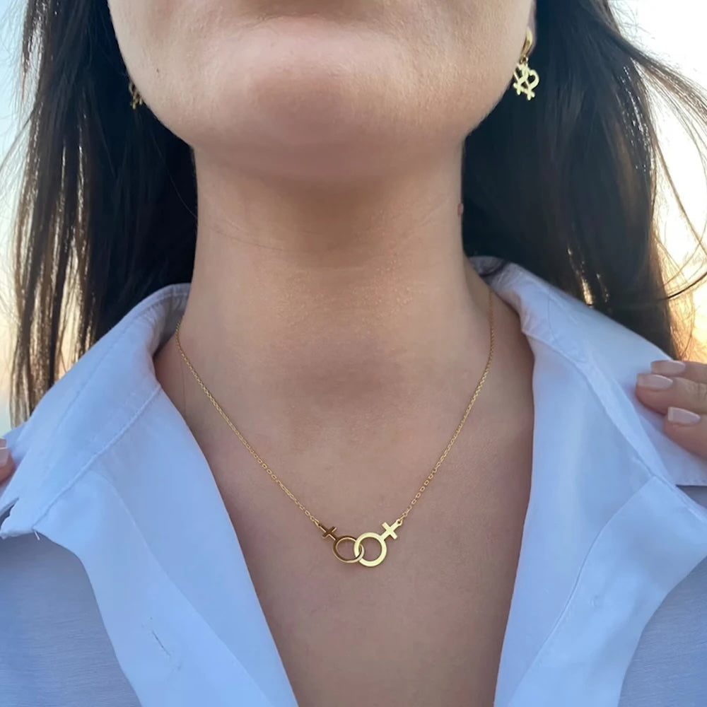 Double Venus Necklace