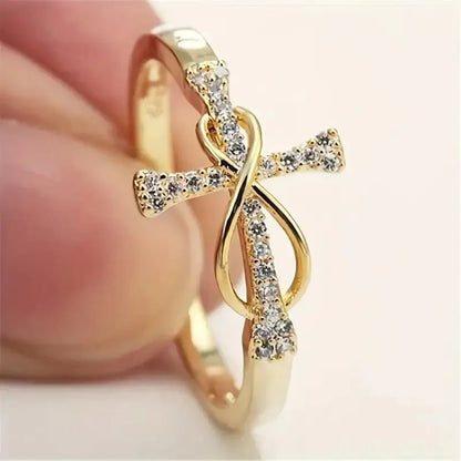 Infinity Cross Ring