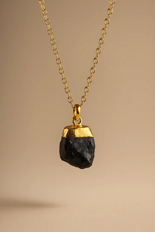 Shungite Energy Pendant Necklace