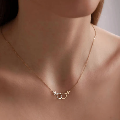Double Venus Necklace