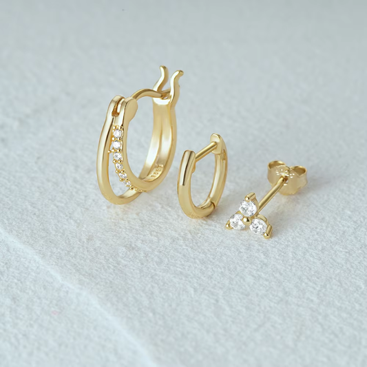 Thalia Earring Set of 3 - One Ear