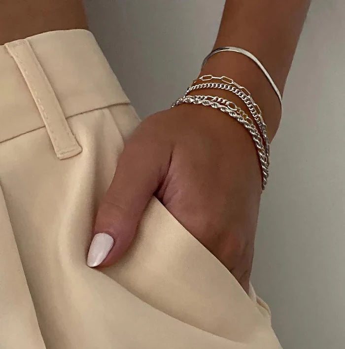 Classic Bracelets Stack (5 Bracelets)