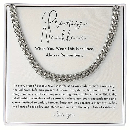 Promise Necklace For Him