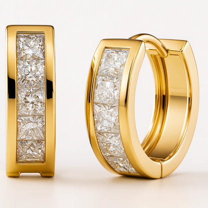 Allure d'Or Hoop Earrings