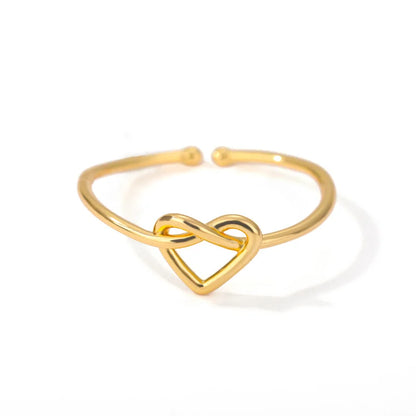 Adjustable Heart Ring