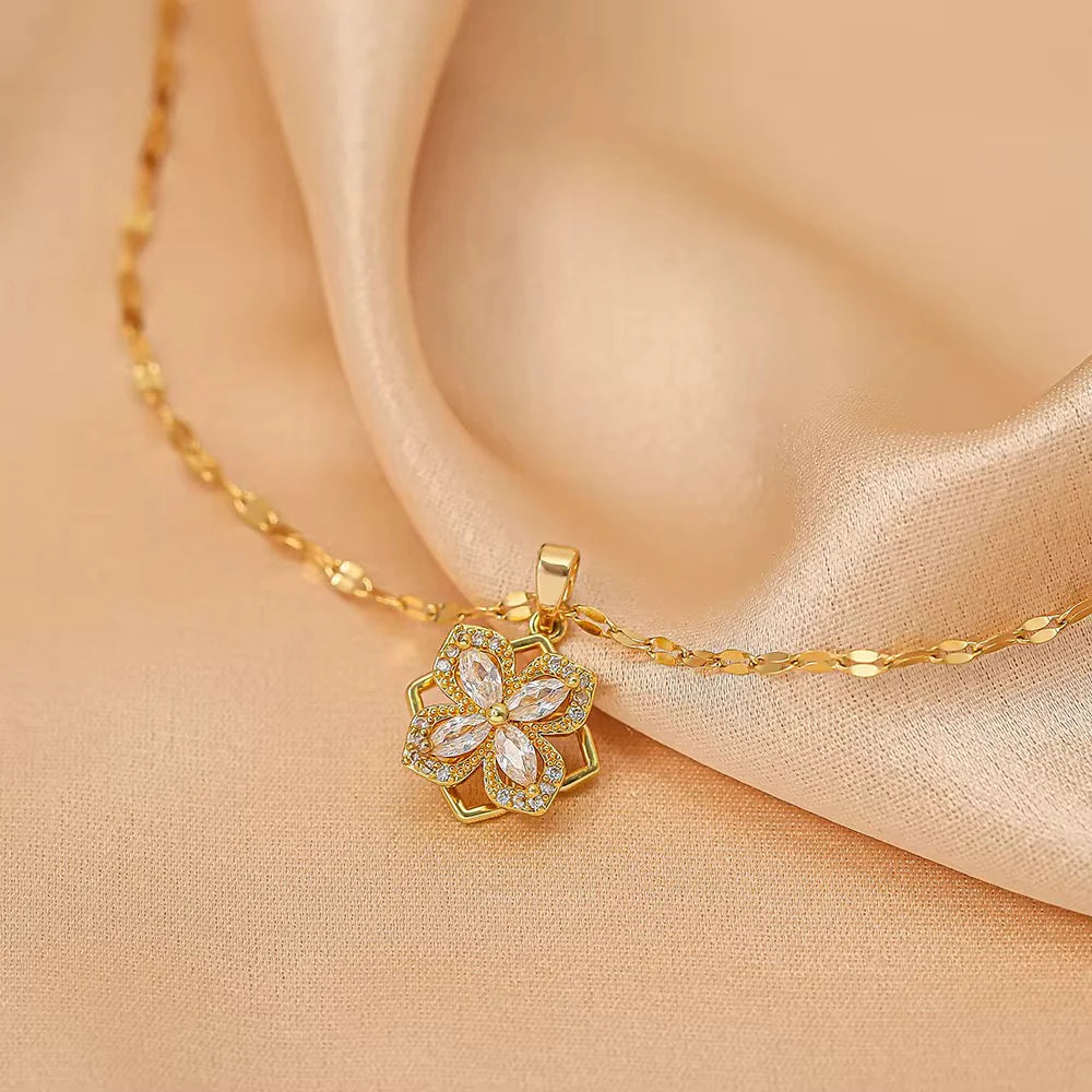 Lucky Clover Necklace