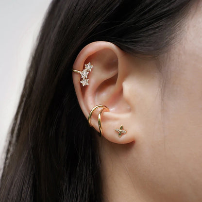 Crystal Clip Earring - 1 Piece