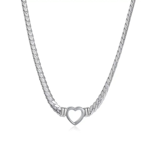 Open Heart Necklace