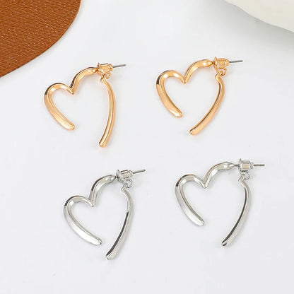 Love Heart Drop Earrings