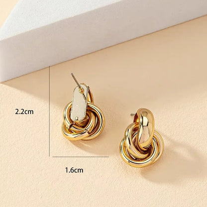 Knot Stud Earrings