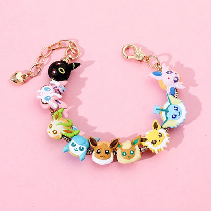 Pokemon Enamel Bead Bracelet