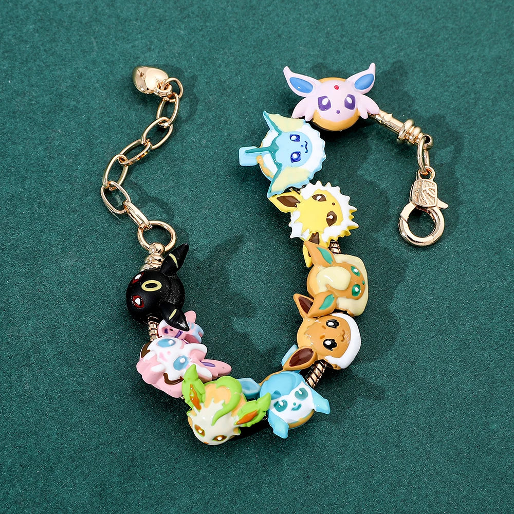 Pokemon Enamel Bead Bracelet