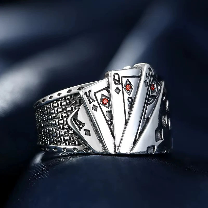 Royal Flush Flair Ring