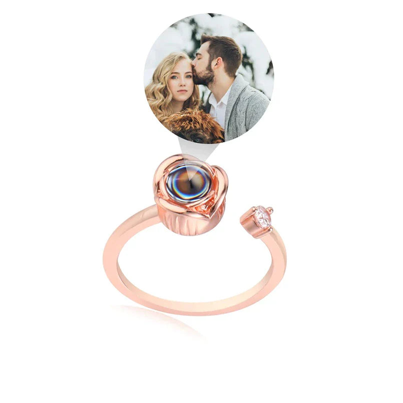 Personalised Photo Projection Ring