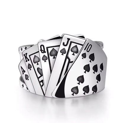 Royal Flush Flair Ring
